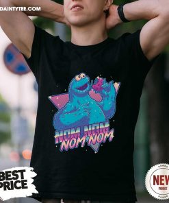 Funny Cookies Hungry Nom Nom Vintage T-Shirt