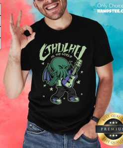 Funny Cthulhu Guitar Vs The World Baldur's Gate 3 T-Shirt