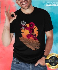 Funny Deadpool The Dog King T-Shirt