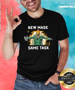 Funny Dr.Doom New Mask Same Task T-Shirt