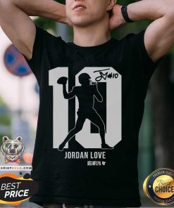 Funny Jordan Love Action Number Silo T-Shirt