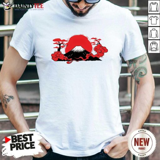 Funny Mountain Sunset T-Shirt