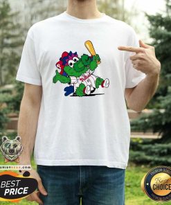Funny Philadelphia Phillies Phillie Phanatic Mascot T-Shirt