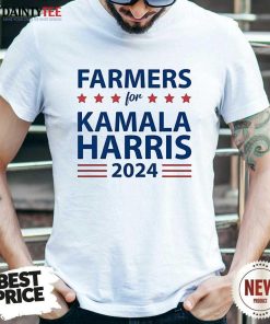 Good American Farmers For Kamala Harris 2024 T-Shirt