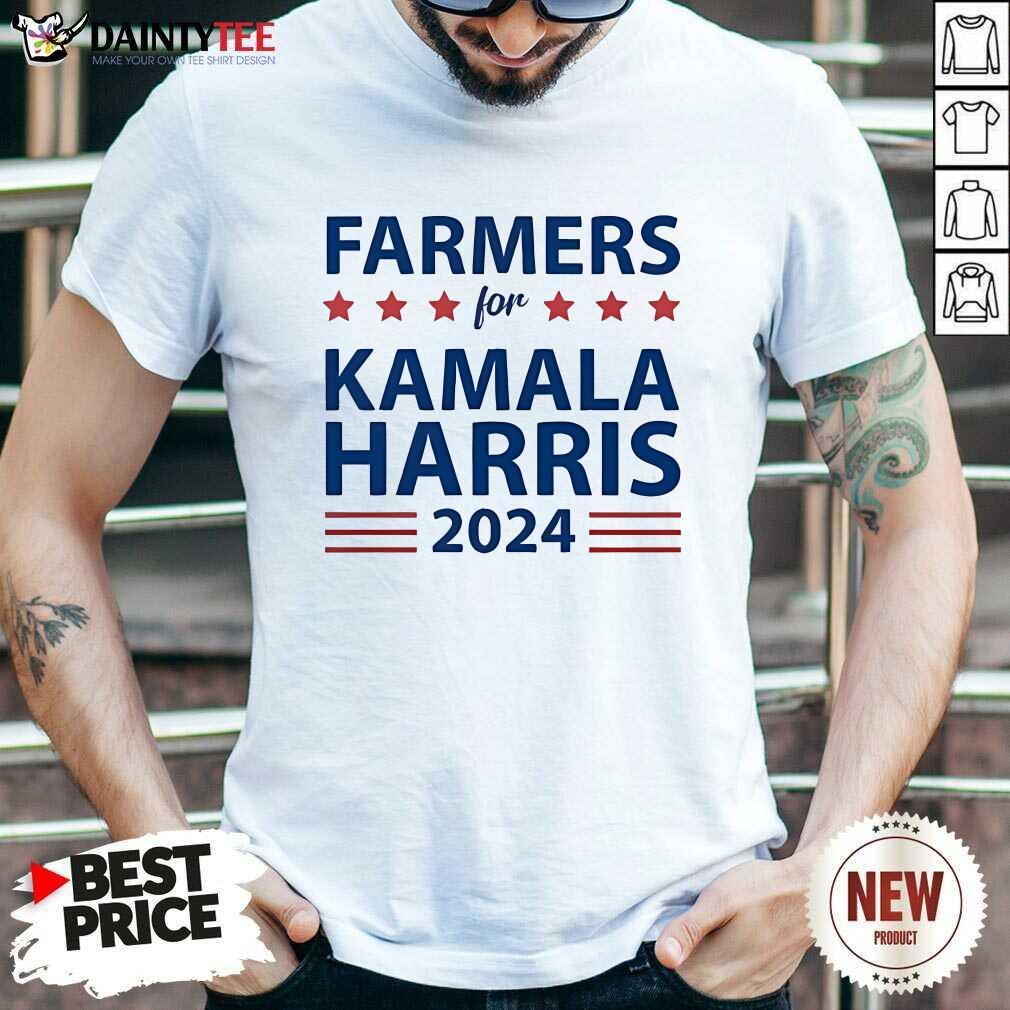 Shirt Good American Farmers For Kamala Harris 2024 T-Shirt