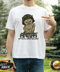 Good Antifa Official Super Soldier T-Shirt