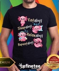 Good Cute Axolotl Simple Life T-Shirt