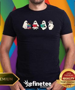 Good Cute Halloween Ghost Book T-Shirt