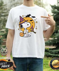 Good Juniors' Peanuts Snoopy And Woodstock Halloween T-Shirt