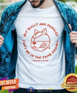 Good Pit Bulls And Poodles Damian Lillard T-Shirt