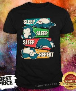 Good Pokemon Snorlax Sleep Sleep Sleep Repeat T-Shirt