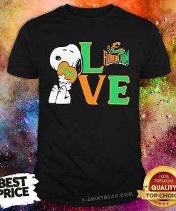 Good Snoopy Hug Heart Love FAMU T-Shirt