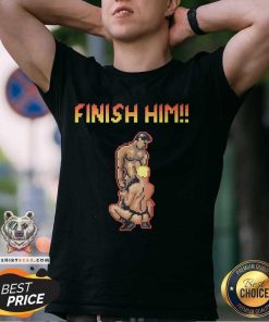 Great LGBTQ Finish Him T-Shirt