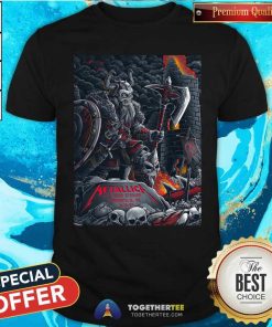 Great Metallica M72 Night Poster US Bank Stadium Aug 16th 2024 T-Shirt