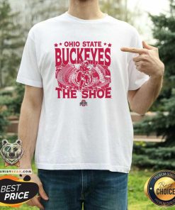 Great Ohio State Buckeyes The Shoe Gameday Couture T-Shirt