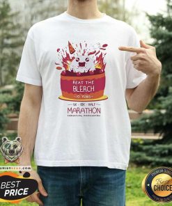 Great The Oatmeal Beat The Blerch 10 Years Marathon T-Shirt