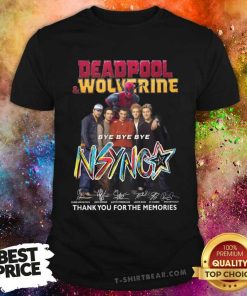 Happy Deadpool & Wolverine Bye Bye Bye NSYNC T-Shirt