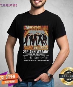 Happy NSYNC 29th Anniversary 1995-2024 The Memories T-Shirt