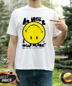 Happy Smiley X Raissa Pardini No Music On A Dead Planet T-Shirt