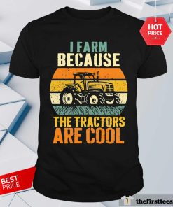Happy Tractor Farming For Farmer's Farm Lifestyle On Men's Vintage T-Shirt