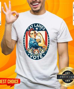 Hot Cat Ladies Vote T-Shirt