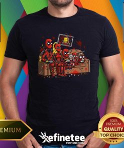 Hot Deadpool And Friends X The Simpsons T-Shirt
