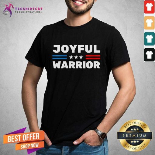 Hot Joyful Warrior Vintage T-Shirt