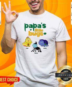 Hot Personalized Papa’s Little Bugs T-Shirt