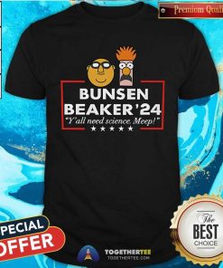 Hot Science Meep Bunsen And Beaker Nerd T-Shirt