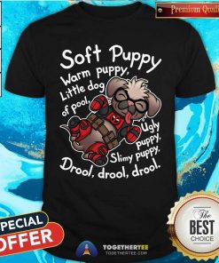 Hot Soft Dogpool Warm Puppy Little Dog Of Pool T-Shirt