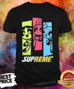 Hot Supreme Logo The Powerpuff Girl T-Shirt