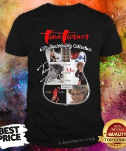 Hot Tina Turner 65th Anniversary Collection Signature T-Shirt