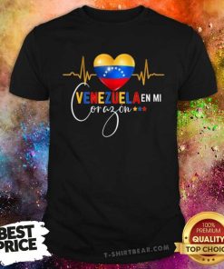 Hot Venezuela In The Heart Venezuelan Pride T-Shirt