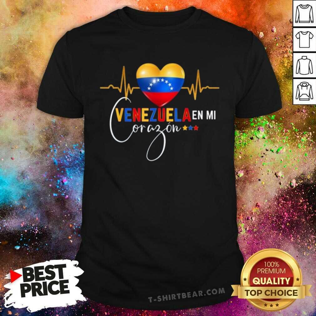 Shirt Hot Venezuela In The Heart Venezuelan Pride T-Shirt