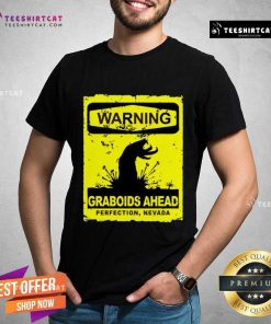 Hot Warning Graboids Ahead Vectorized T-Shirt