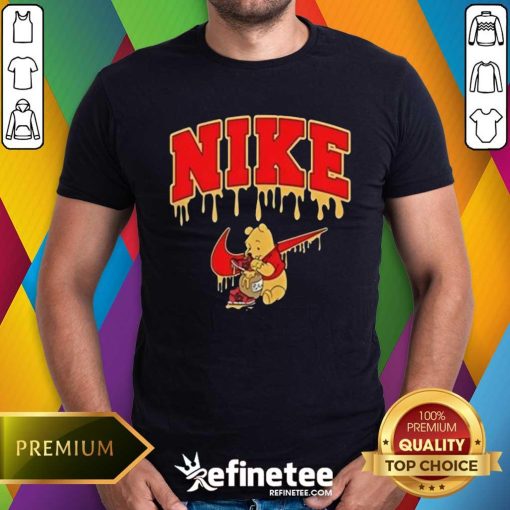 Hot Winnie The Pooh Nike T-Shirt