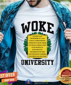 Hot Woke University Shirt