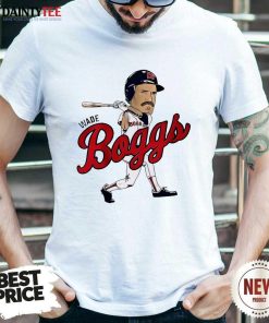 Nice Boston Red Sox Wade Boggs 26 Caricature T-Shirt
