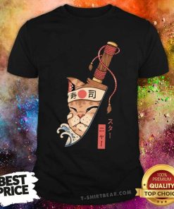 Nice Cute Catana Blade Meowster T-Shirt