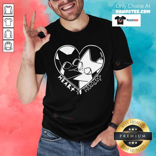 Nice Cute Heart To Heart T-Shirt