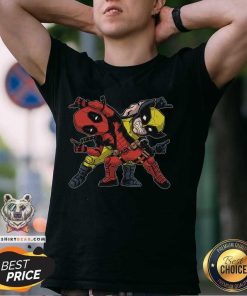 Nice Deadpool And Wolverine Mutant Fusion T-Shirt
