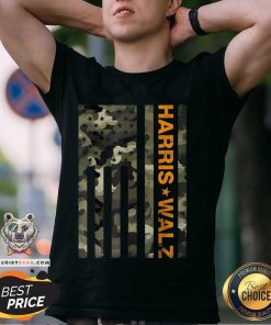 Nice Kamala Harris 2024 President USA Camouflage Dudes T-Shirt