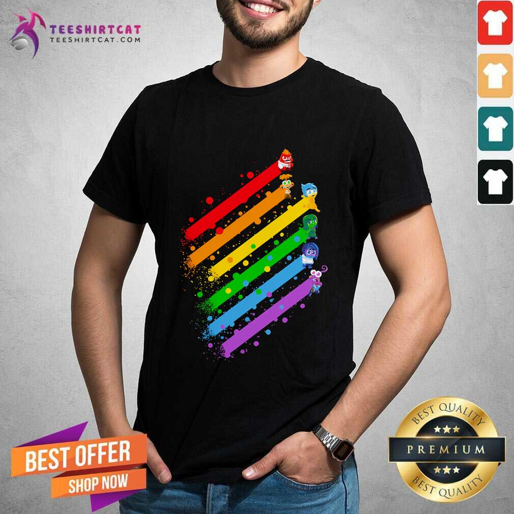 Shirt Nice LGBTQ Pride Emotions Inside Out T-Shirt