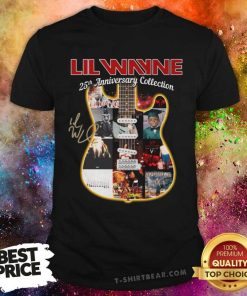 Nice Lil Wayne American Rapper 25th Anniversary Collection T-Shirt