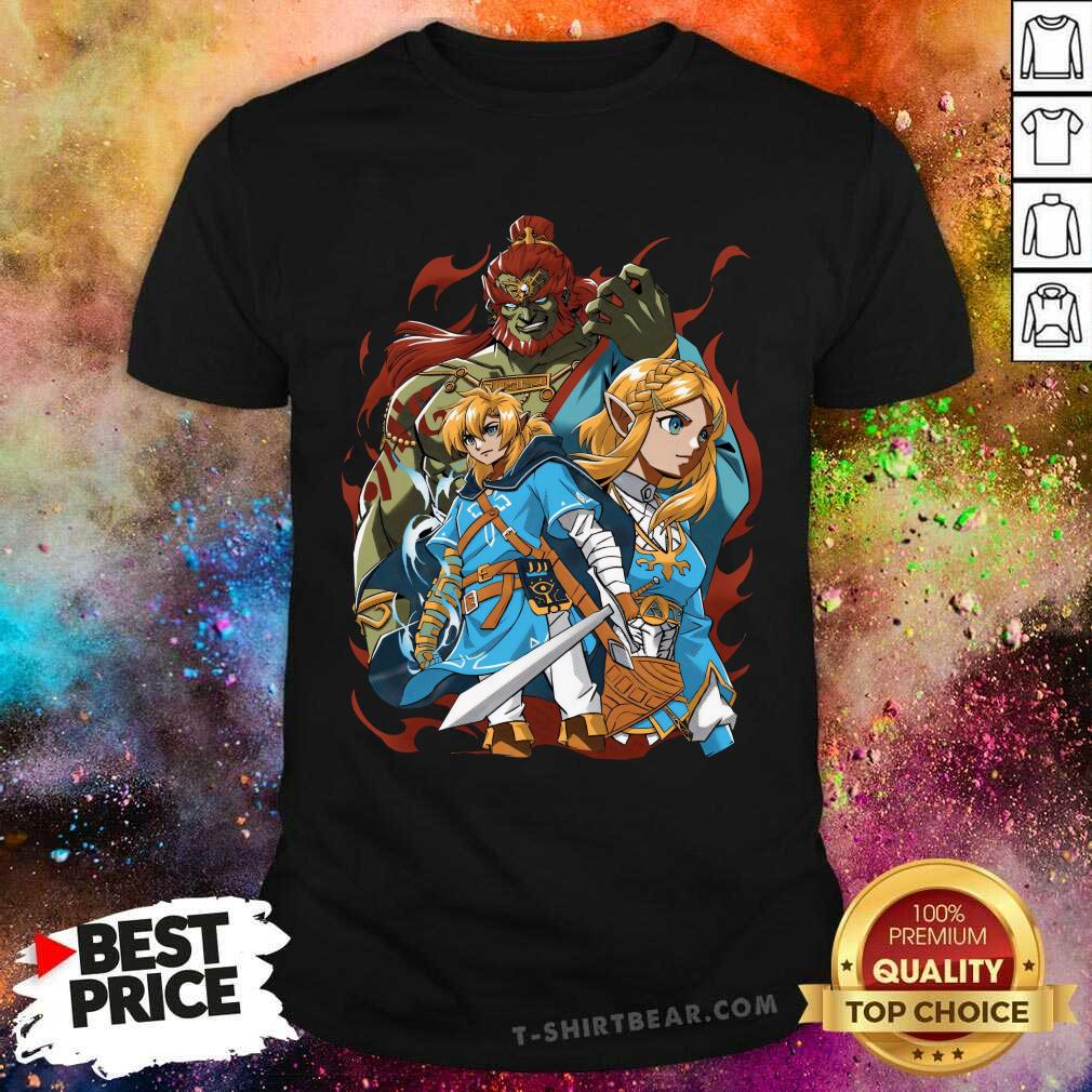 Shirt Nice The Legend Of Zelda Fates United T-Shirt