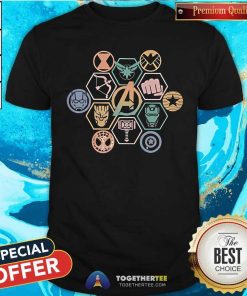 Nice Vintage Marvel Avengers Superhero Logo T-Shirt