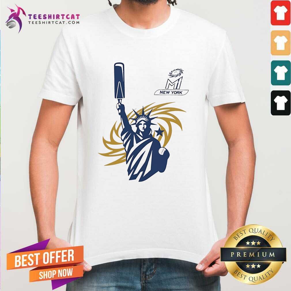 Shirt Official 2024 Mi Ny Lady Liberty T-Shirt