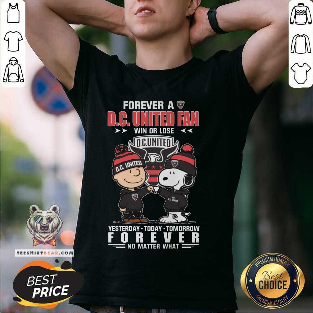 Shirt Official A DC United Fan Yesterday Today Tomorrow Forever T-Shirt