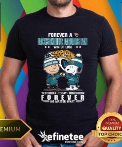 Official A Jacksonville Jasuars Yesterday Today Tomorrow Forever T-Shirt