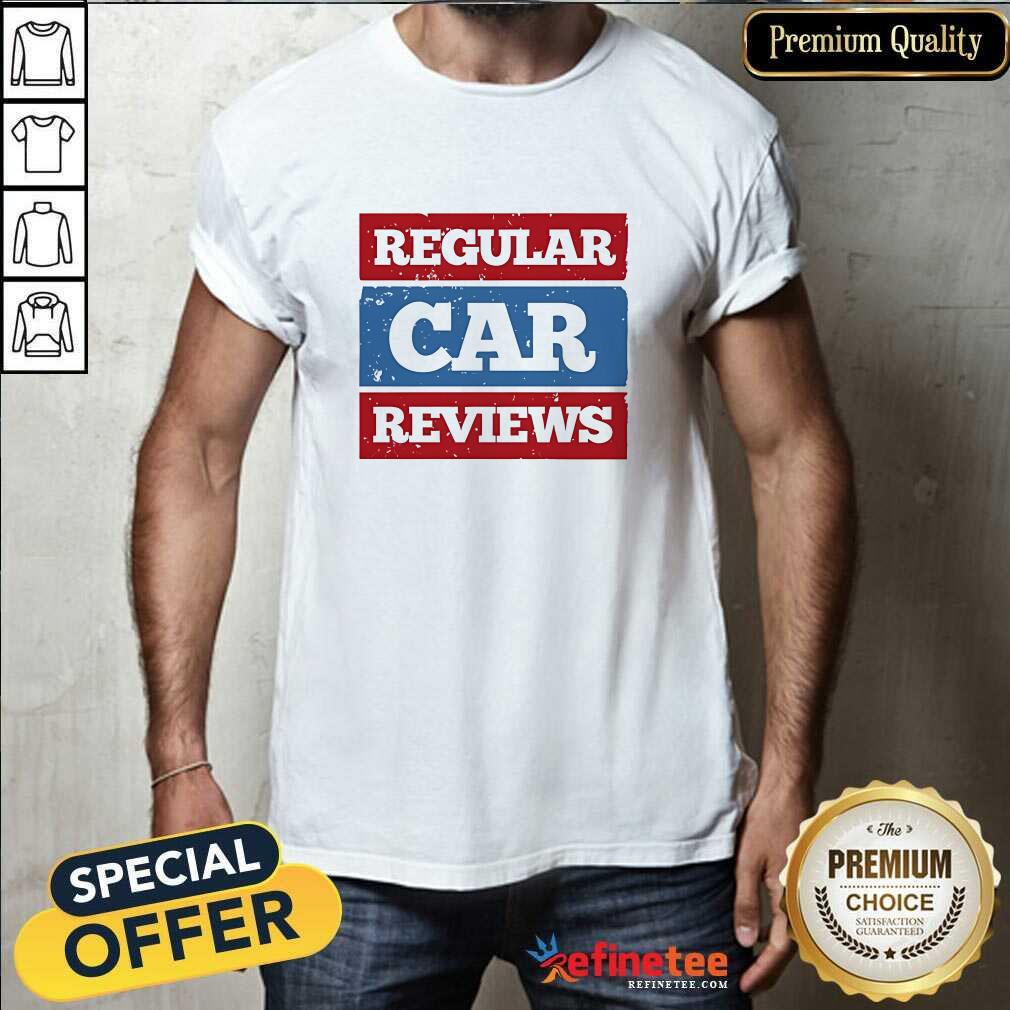 Shirt Official Alan Fisher Regular Car Reviews T-Shirt